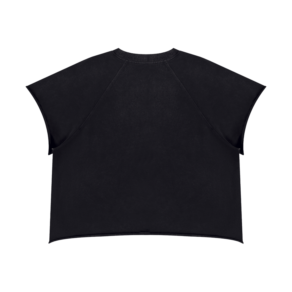 Rude Logo Unisex Vintage Wash Raw Edge T-Shirt