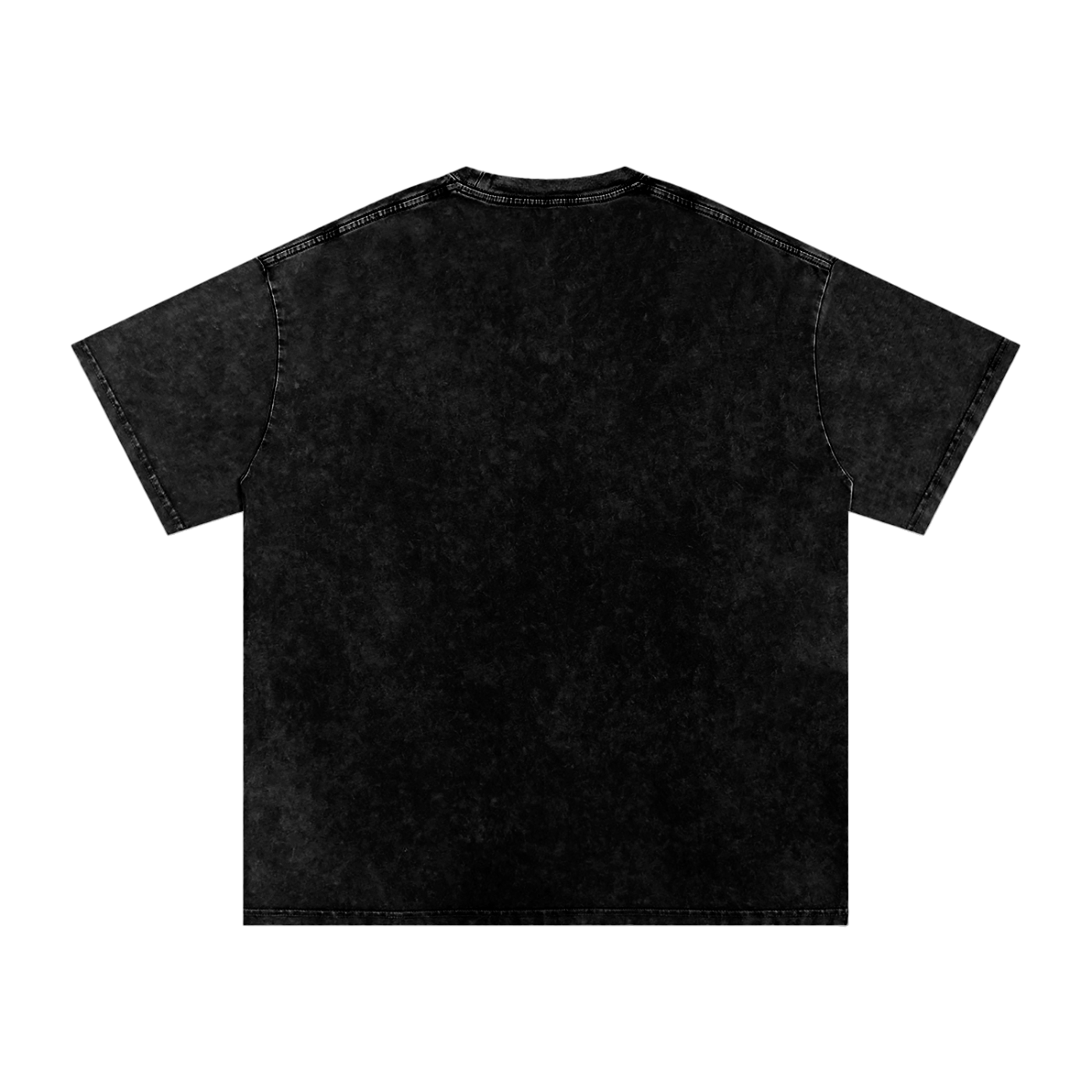 Raven Snow Washed Oversized Cotton T-Shirt