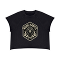 Raven Unisex Vintage Wash Raw Edge T-Shirt