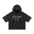 RH Hooligan Snow Washed Hooded Boxy T-Shirt