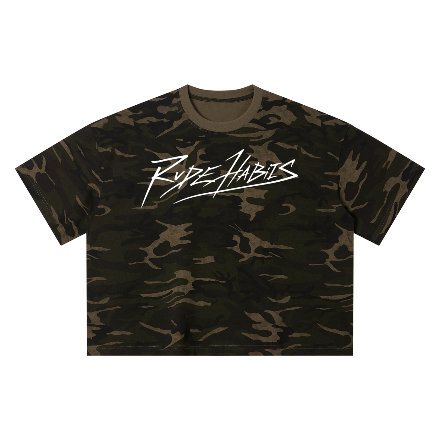 RH Hooligan Unisex Camo Boxy T-Shirt