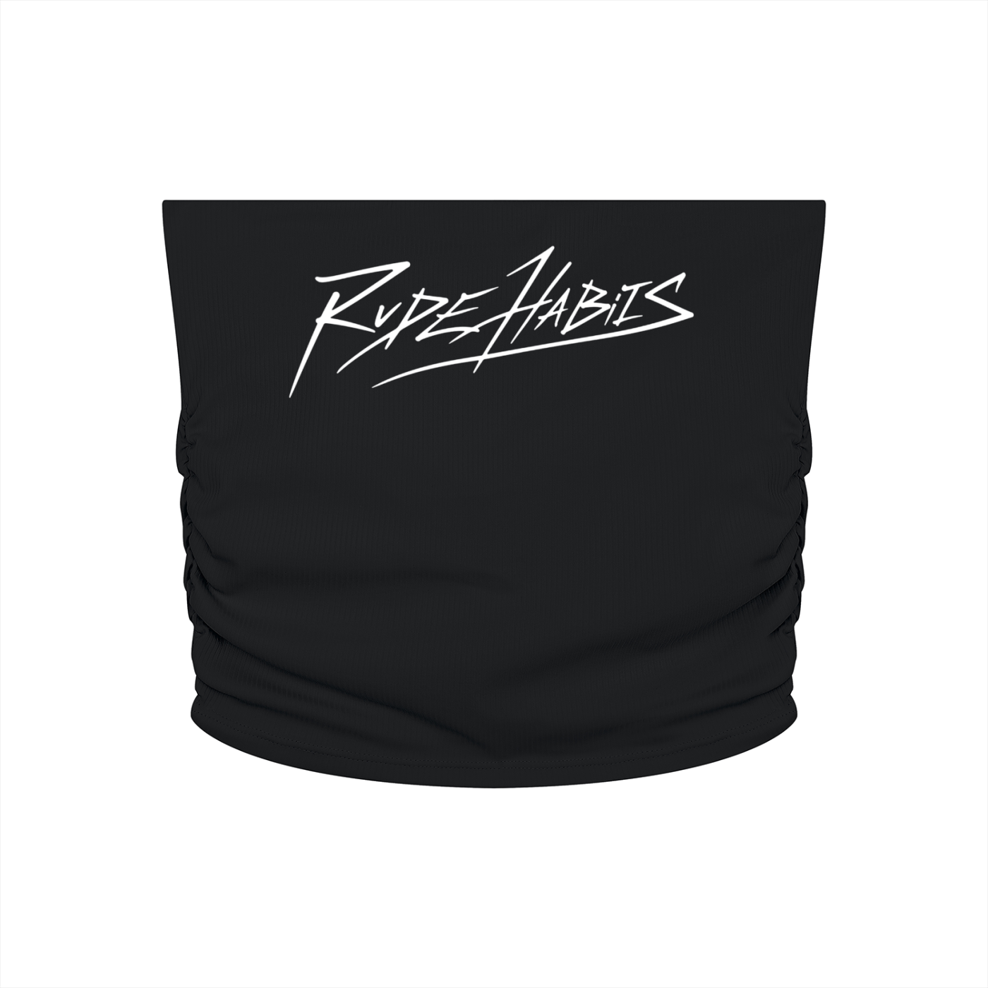 RH Hooligan Ruched Cropped Yoga Tube Top