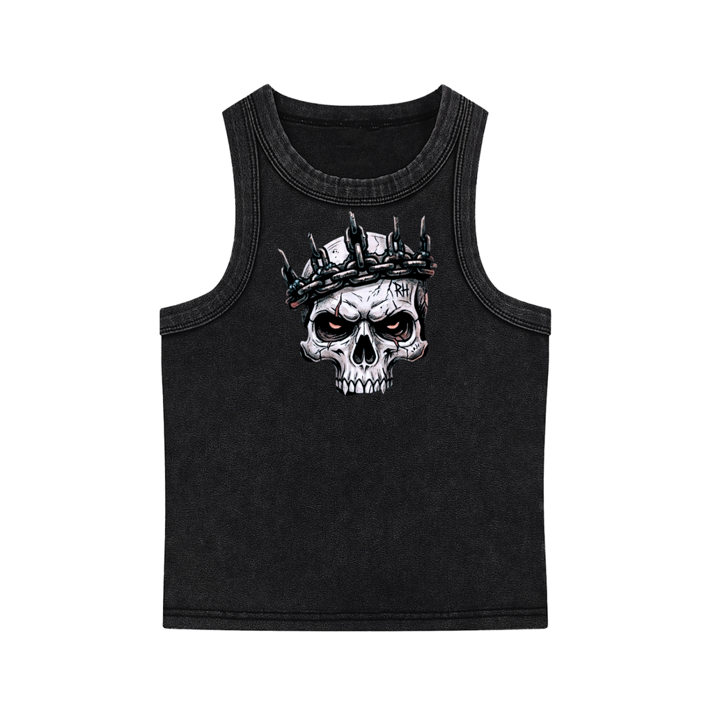 Fallen King Snow Washed Tank Top