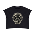 Rude Logo Unisex Vintage Wash Raw Edge T-Shirt