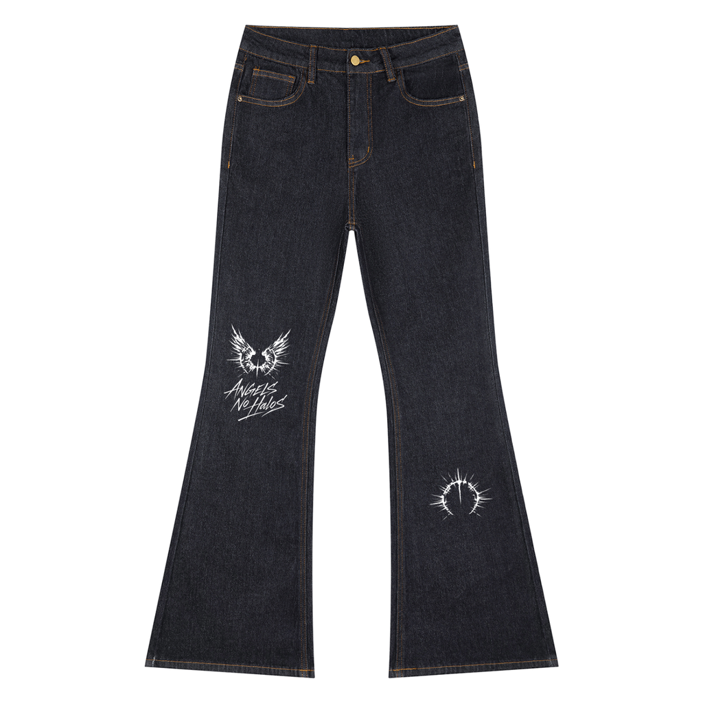 Women's High-Rise Flared Jeans