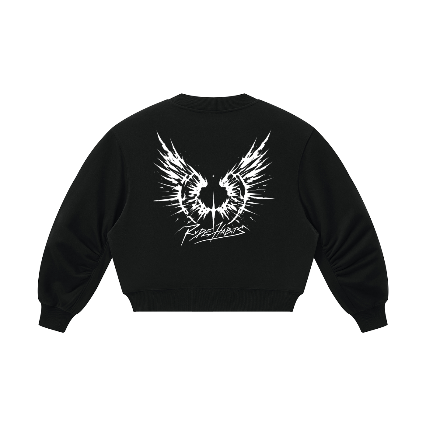 Women’s Crop V-Neck Sweatshirt
