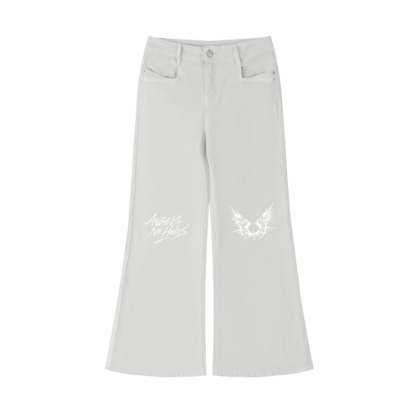 Women's Vintage Wash Flared Leg Jeans