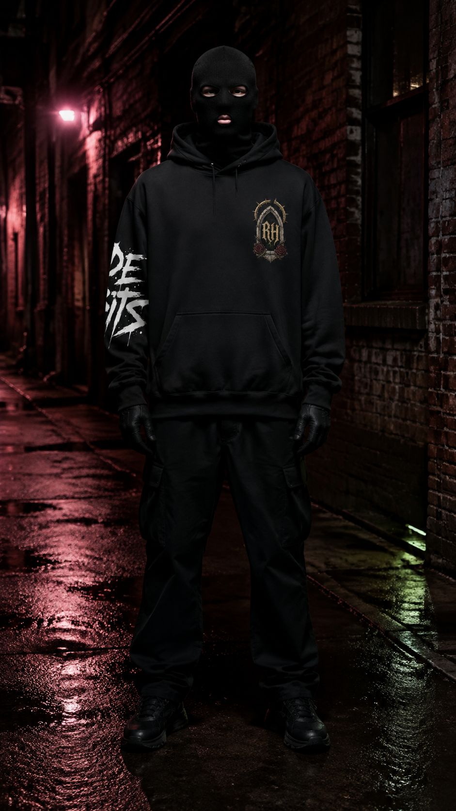 Rude Habits “No Saints Left” Oversized Hoodie
